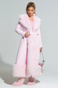 VIVIAN FUR TRIM COAT