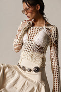 GINA LONG KNIT TOP