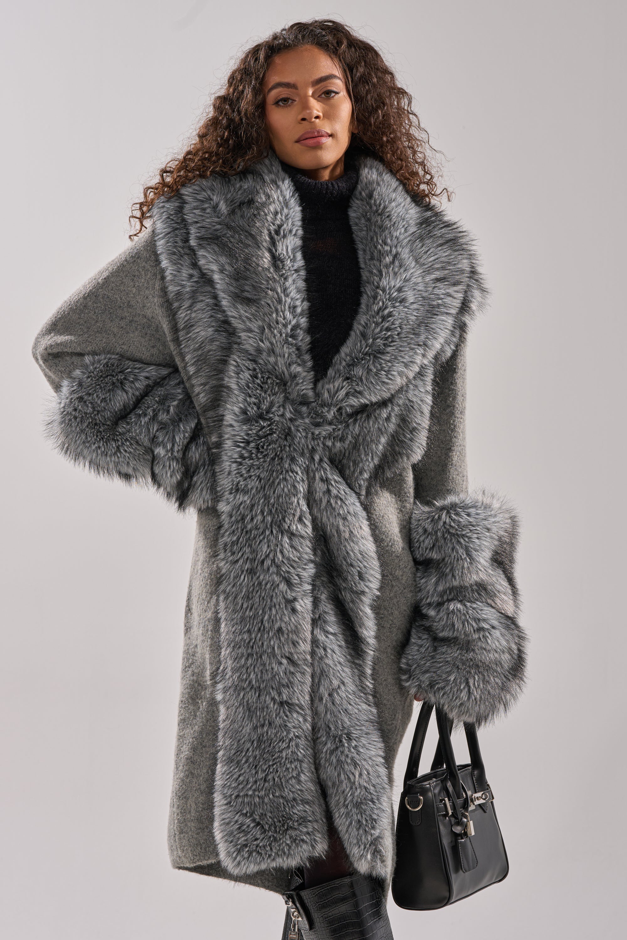 RICH FLEX LONG CARDIGAN