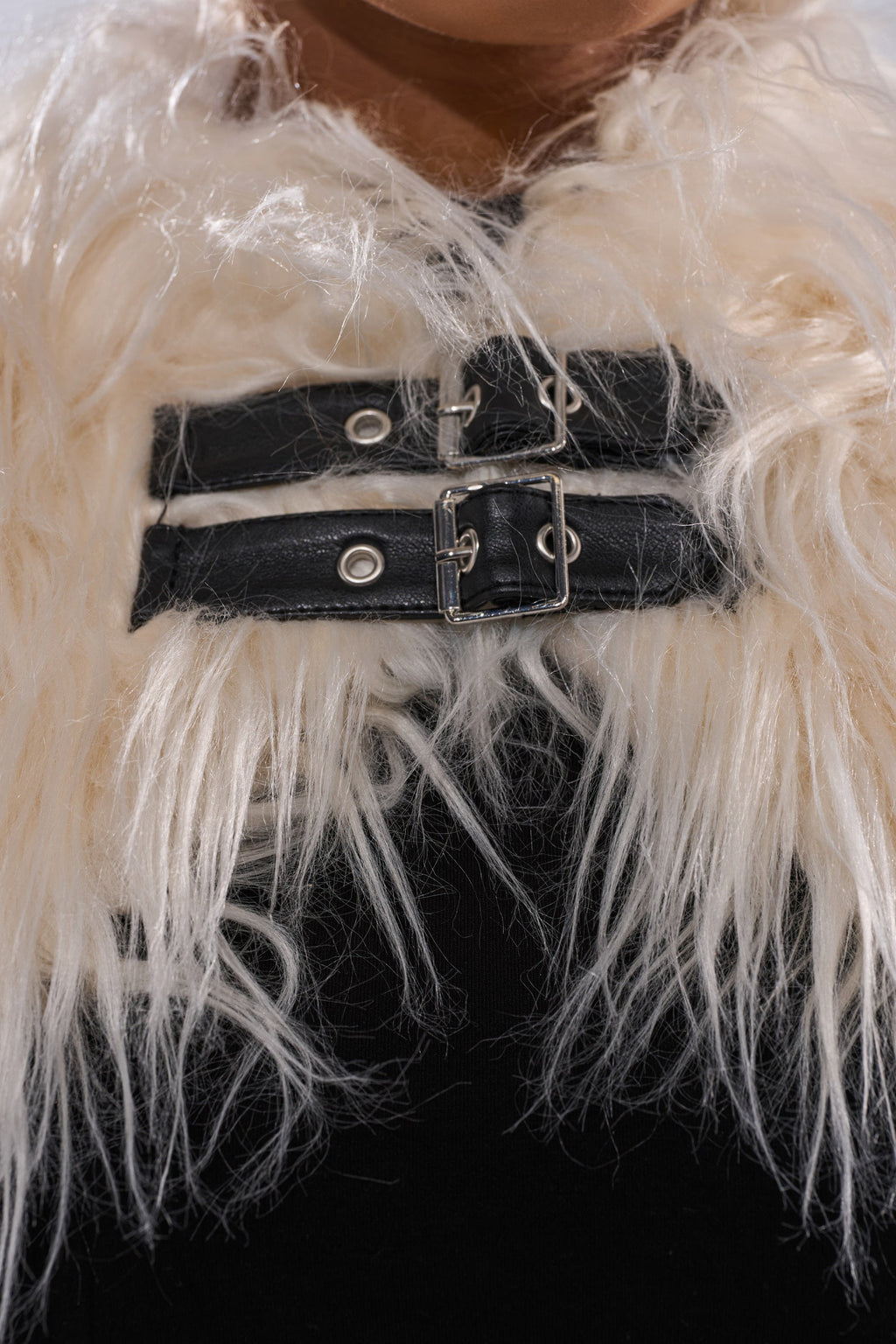 PHIA FAUX FUR BOLERO