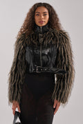 LIGHT IT UP FUR TRIM MOTO