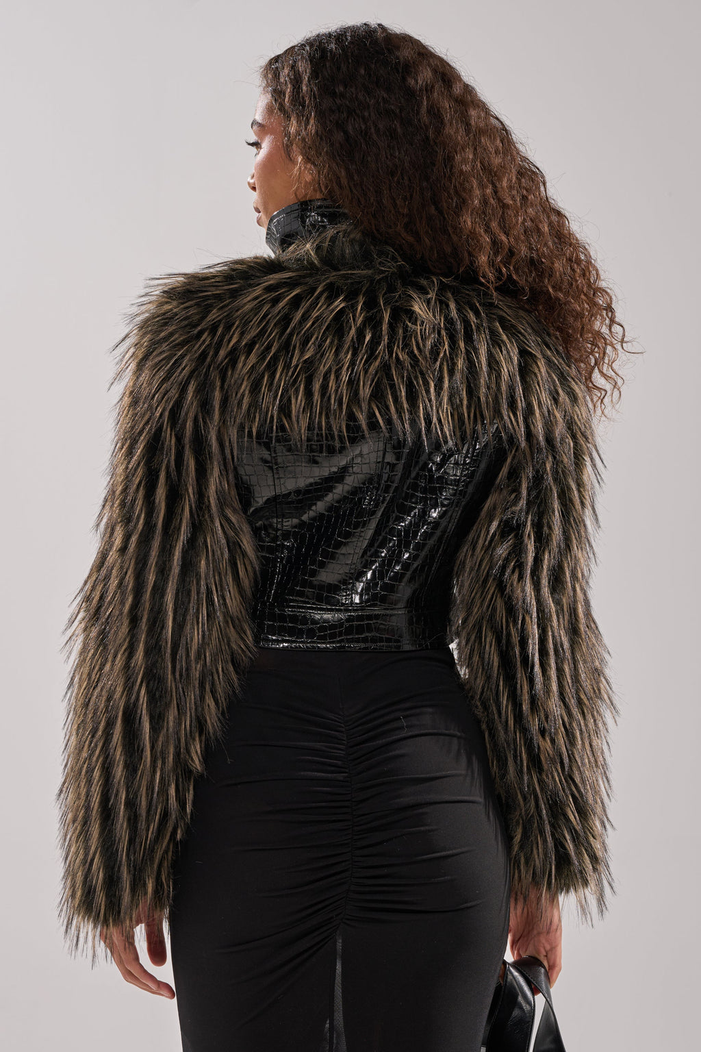 LIGHT IT UP FUR TRIM MOTO