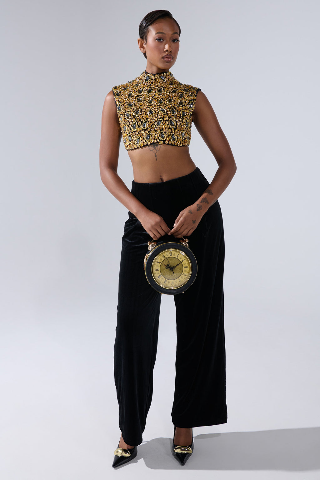 GOLDEN GLAM BLOUSE