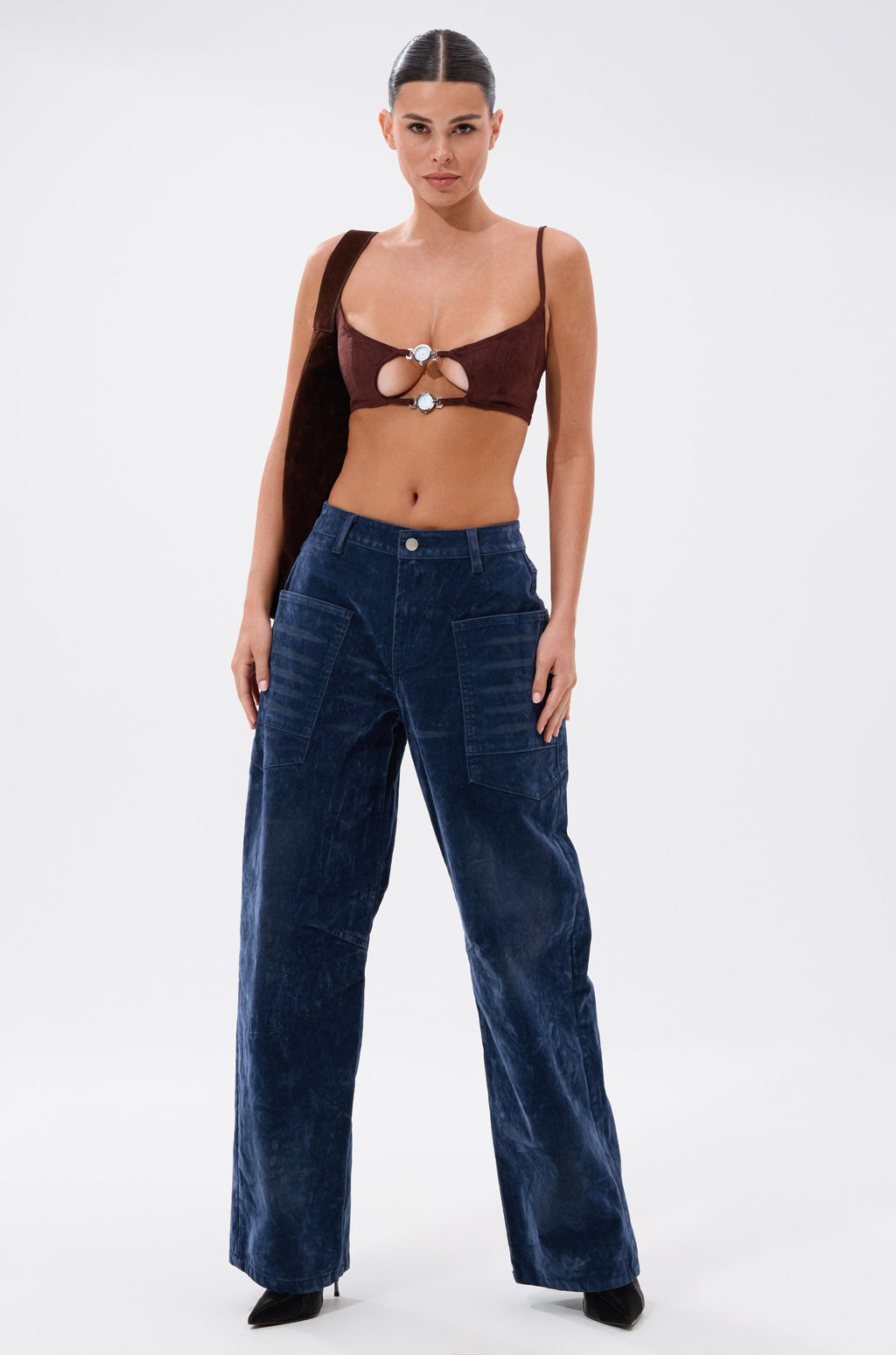 READ BETWEEN THE LINES CLOCK BRALETTE