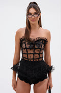 MAEVE POLKA DOT CORSET