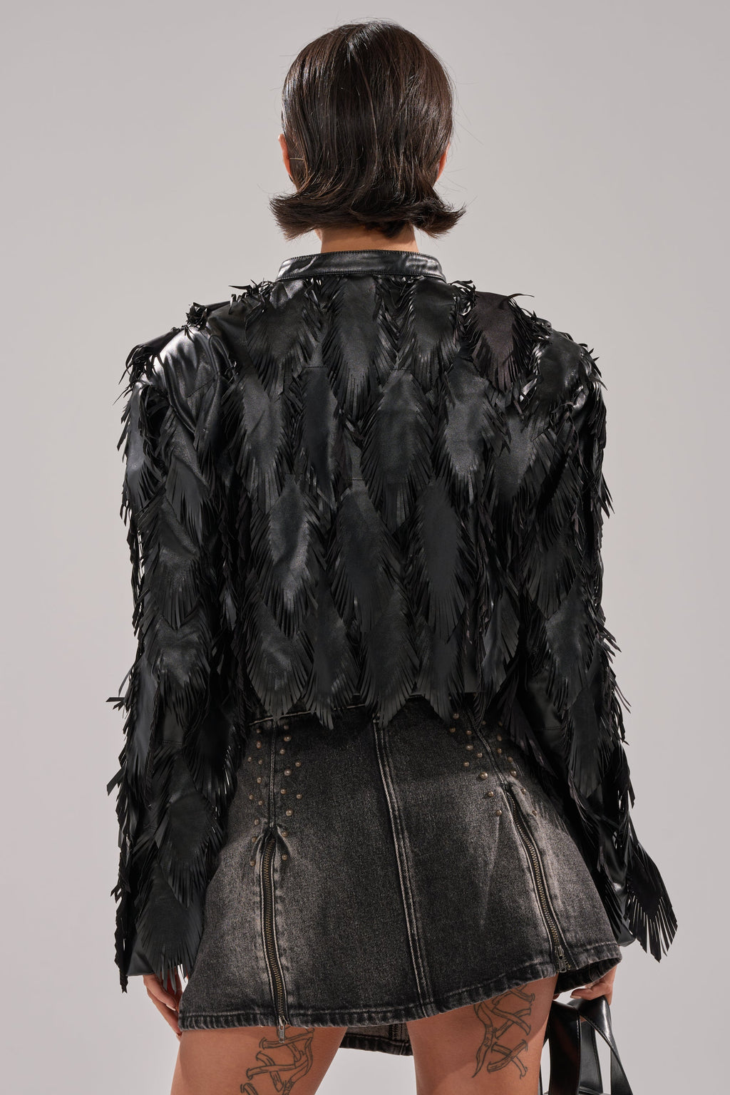 AVANT GARDE LASER CUT BOMBER