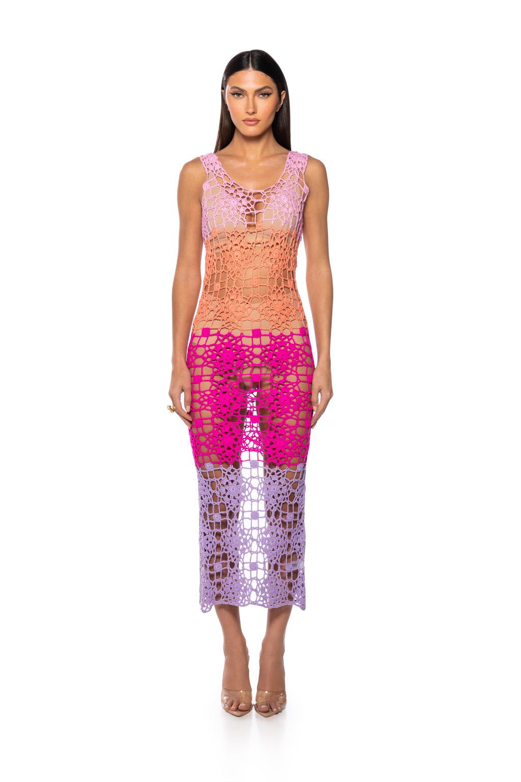 ATHENA CROCHET MAXI DRESS