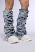AZALEA WANG TEMPERANCE DENIM SNEAKER BOOT