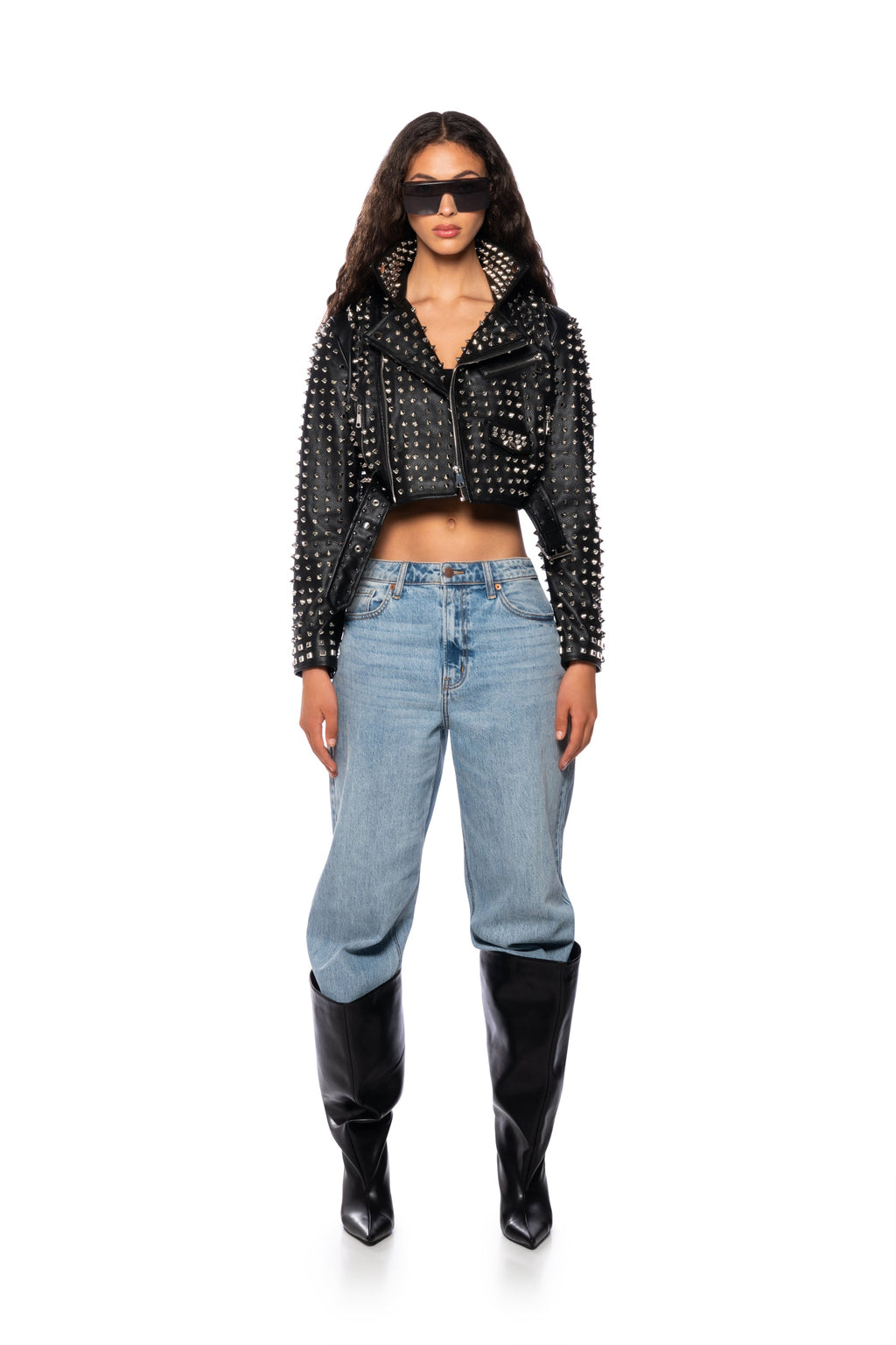 AZALEA WANG VEPPLIN STUDDED MOTO