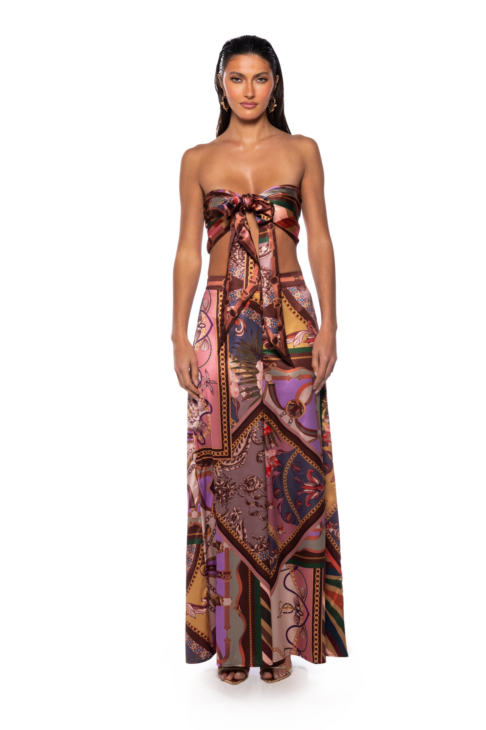 CAROLINE WIDE LEG PULL ON PANT