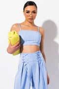 DONT CROSS ME CROP TOP