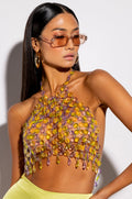 FANTASY DROP BODY CHAIN TOP