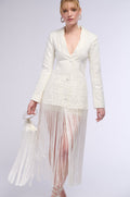 HOPELESS ROMANTIC FRINGE BLAZER DRESS