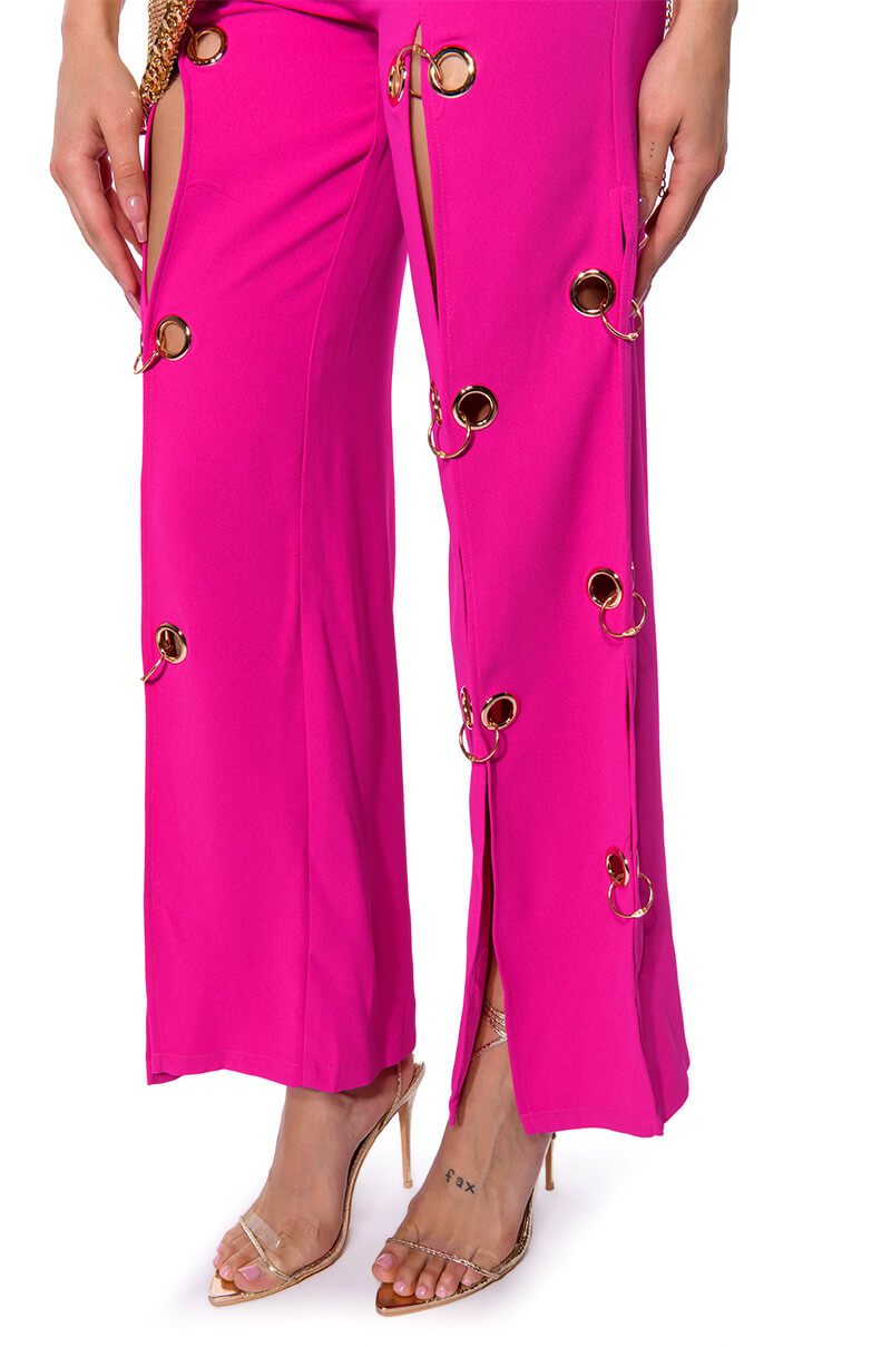 JENNY GROMMET TROUSERS
