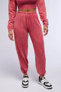 MADDIE WASHED KNIT JOGGER