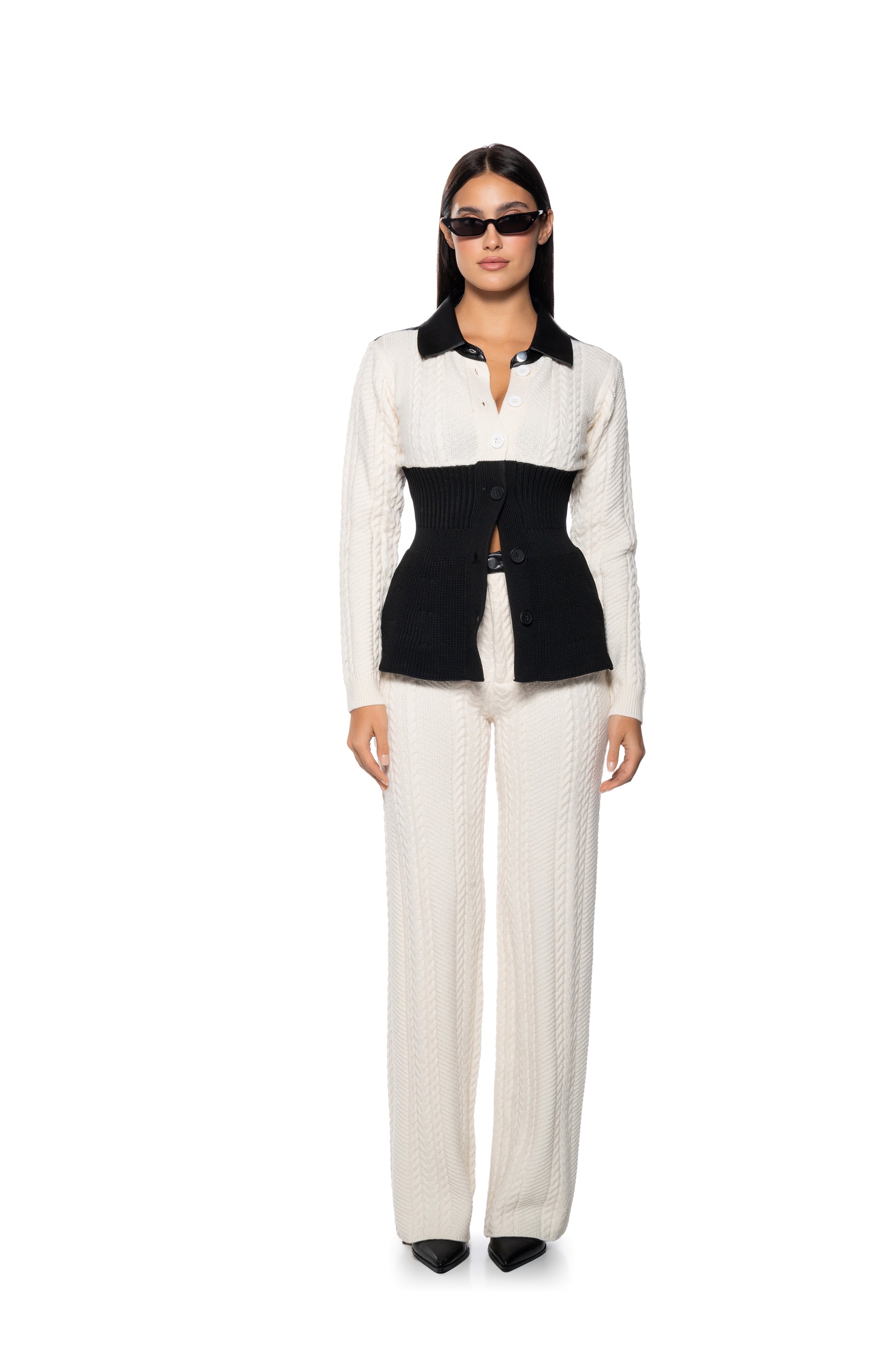 OUT FOR THE DAY SWEATER KNIT TROUSER