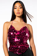 SWEET LIKE CANDY SEQUIN TOP