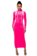WELCOME TO THE TOP VELVET MAXI DRESS